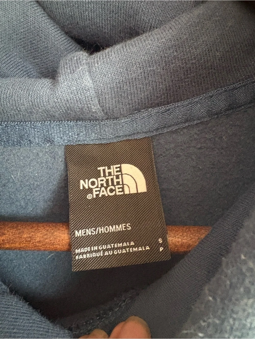 The North Face Men’s Pullover Hoodie Sweatshirt Blue Size Small